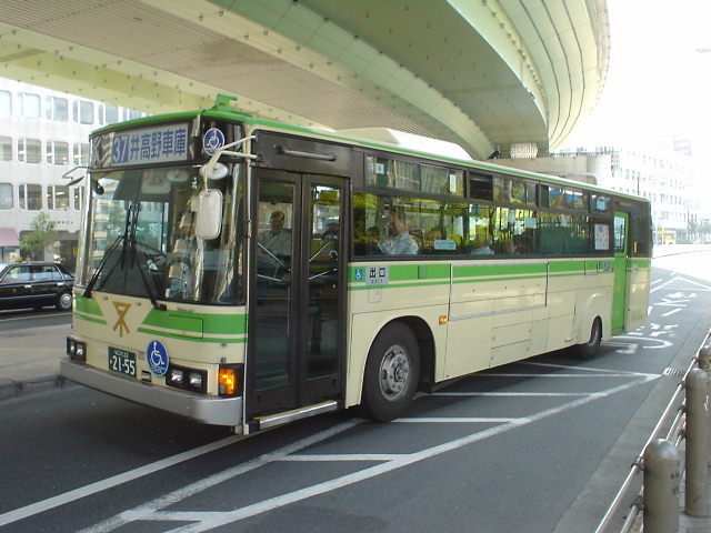 大阪市営バス　リフトバス　標識板